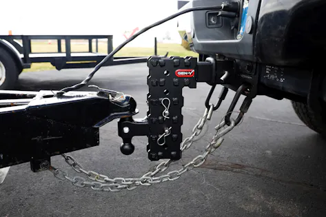 GEN-Y Phantom-X 2 Shank Platinum Single Ball Trailer Hitch Platform - .7K TW / 7K Towing